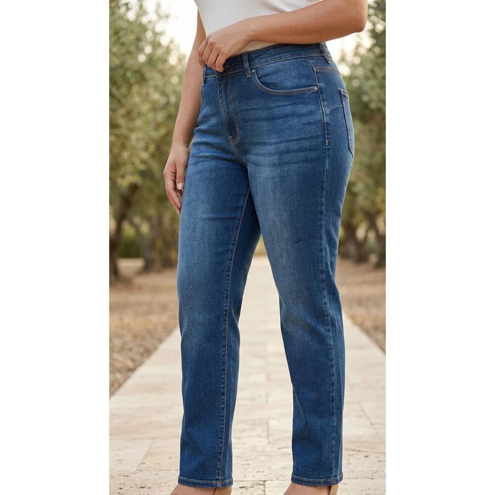 Angels Forever Young Medium indigo blue 75% cotton, 23% polyester, 2% spandex